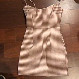 NWT baby check mini dress by urban outfitters